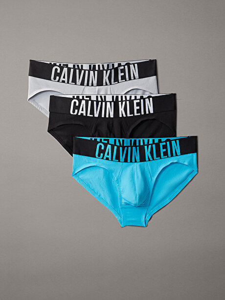 Erkek 3'lü Paket Hip Brief Slip