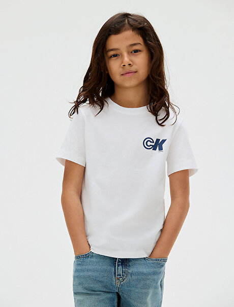 Erkek Çocuk Seasonal CK Regular T-shirt