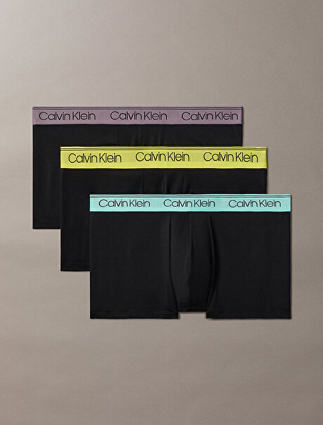 Erkek 3'lü Paket Low Rise Trunk Boxer Seti