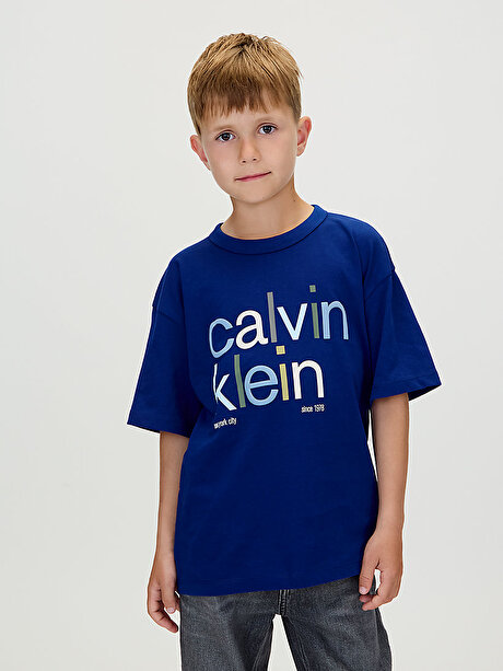Erkek Çocuk Color Logo Graphic T-shirt