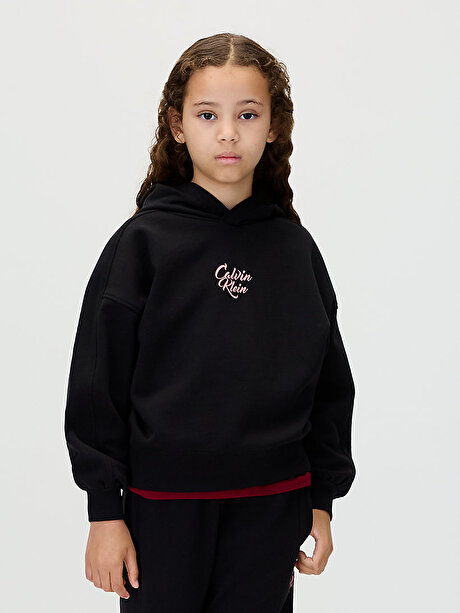 Kız Çocuk Logo Graphic Sweatshirt