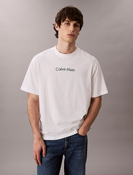 Erkek Standart Logo T-shirt