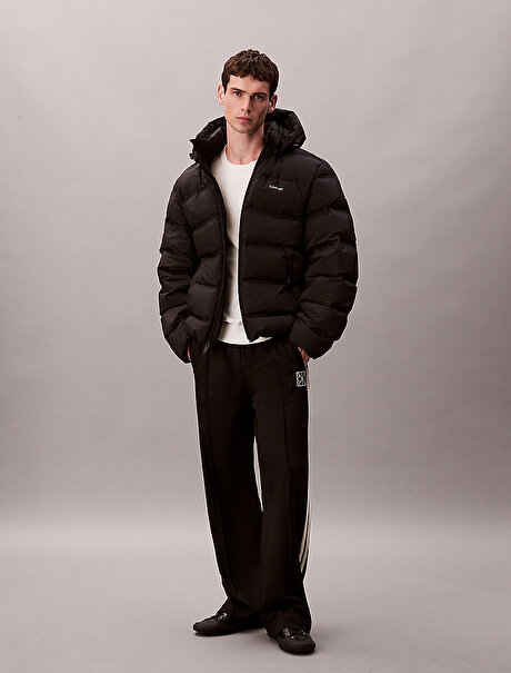 Erkek Quilted Bonded Puffer Mont