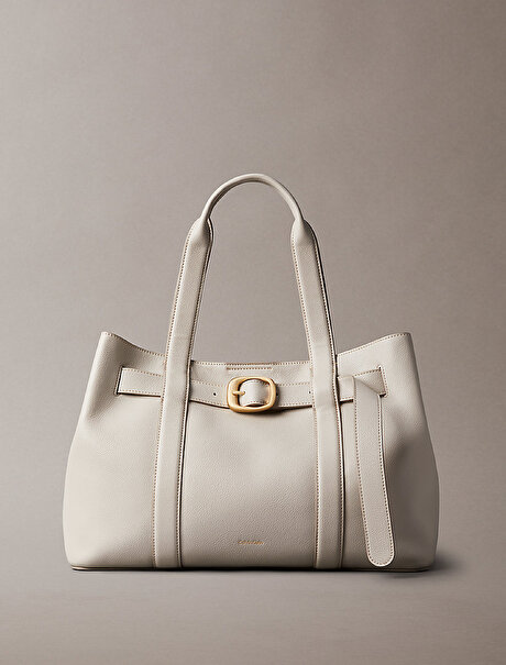 Kadın Buckle Medium Tote Çanta