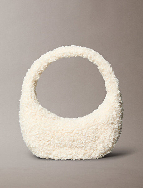 Kadın Sherpa Zip Puller Çapraz Çanta