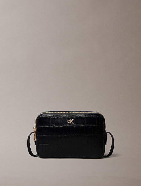 Kadın CK Croc Camera Çanta