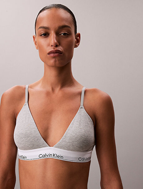 Kadın Lightly Lined Triangle Bralet