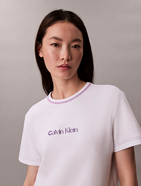 Kadın Fitted Interlock T-shirt