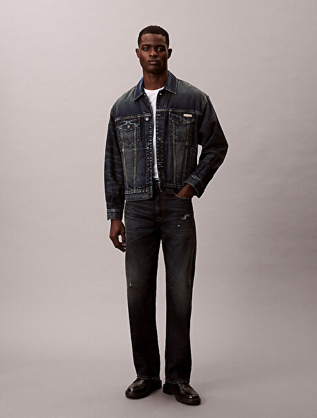 Erkek 90s Straight Scarbor Jean Pantolon