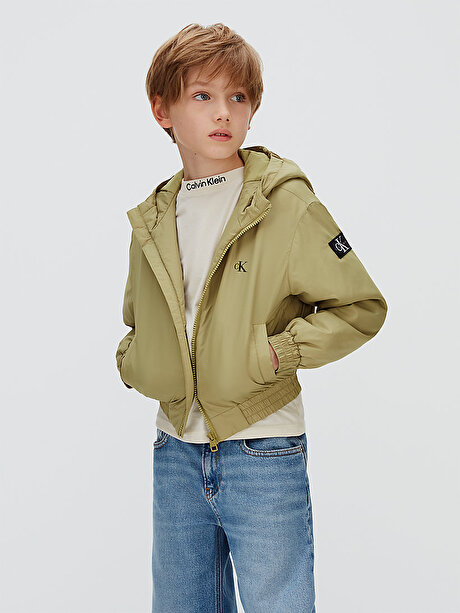 Erkek Çocuk Padded Hooded Harrin Ceket