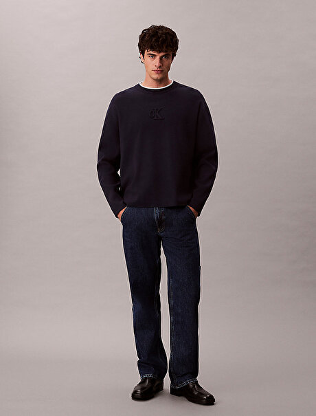 Erkek Indigo Gravel Carpen Jean Pantolon