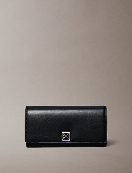 Kadın Emblem Long Bifold Cüzdan