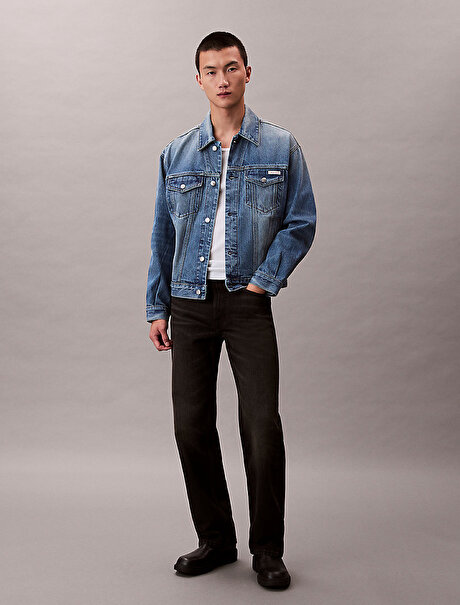 Erkek 90s Straight Original Jean Pantolon