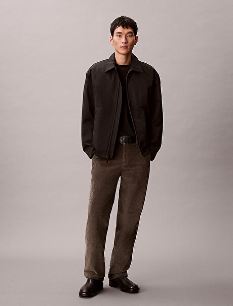 Erkek 90s Straight Corduroy Pantolon