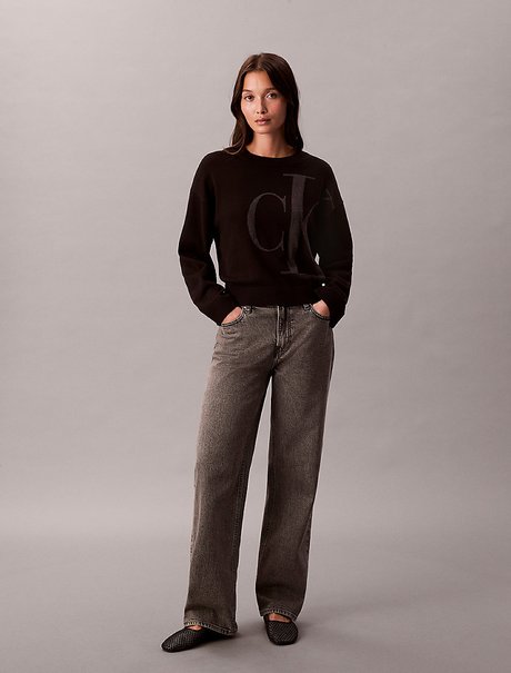 Kadın Long Sleeve Smooth Kazak