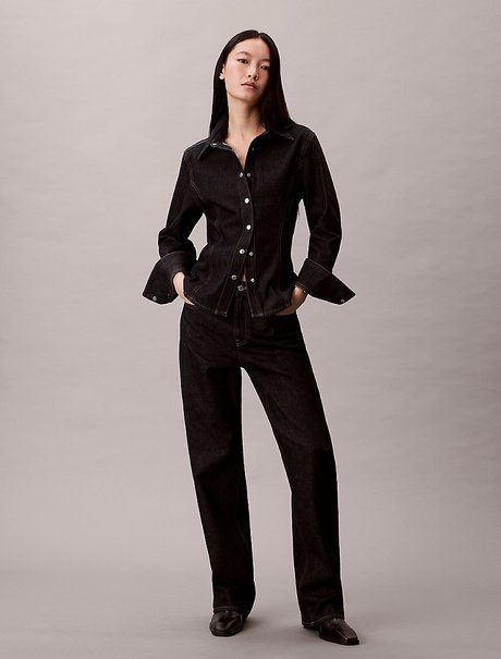 Kadın The Staright Boot Jean Pantolon
