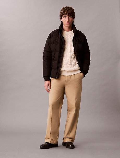 Erkek Lambswool Blend Kazak