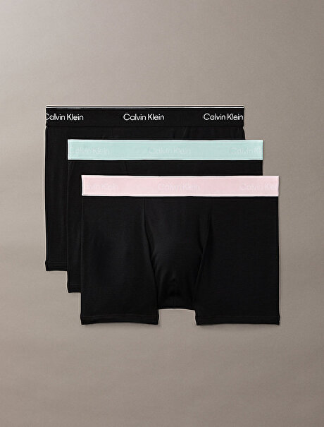 Erkek 3'lü Paket Relaxed Fit Trunk Boxer