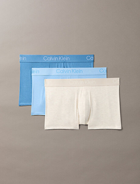 Erkek 3'lü Paket Trunk Boxer
