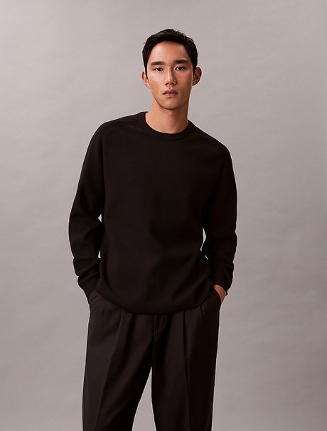 Erkek Snowy Tech Knit Kazak