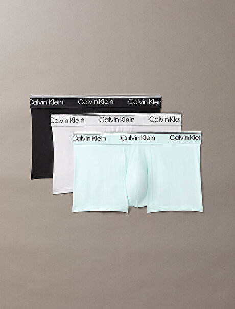 Erkek 3'lü Paket Low Rise Trunk Boxer