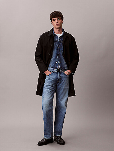 Erkek 90S Straight Andrew Jean Pantolon