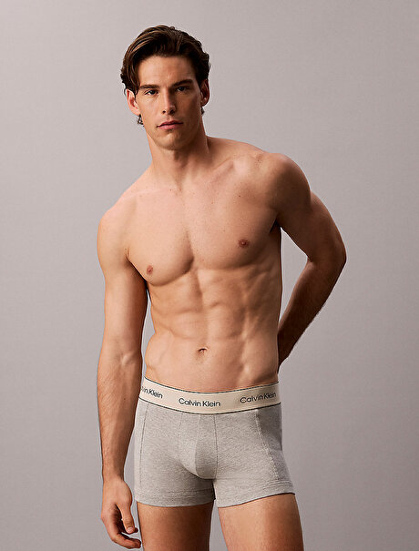 Erkek 3'lü Paket Trunk Boxer