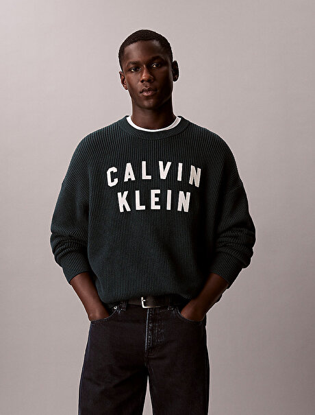 Erkek Collegiate Cotton Kazak