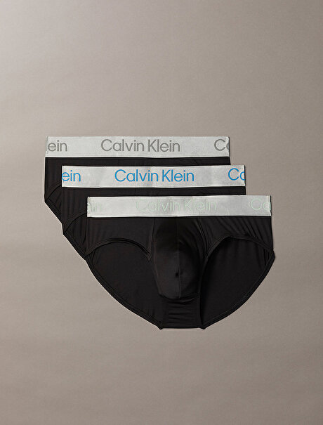 Erkek 3'lü Paket Hip Brief Slip