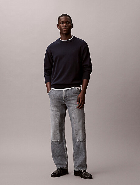 Erkek Vintage Chrome Carpe Jean Pantolon