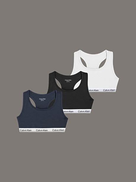 Kız Çocuk 3'lü Paket Bralet Set