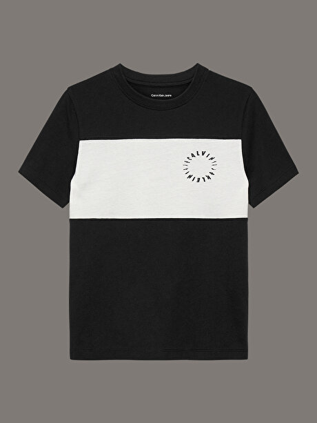 Erkek Çocuk Color Block Graphic T-shirt