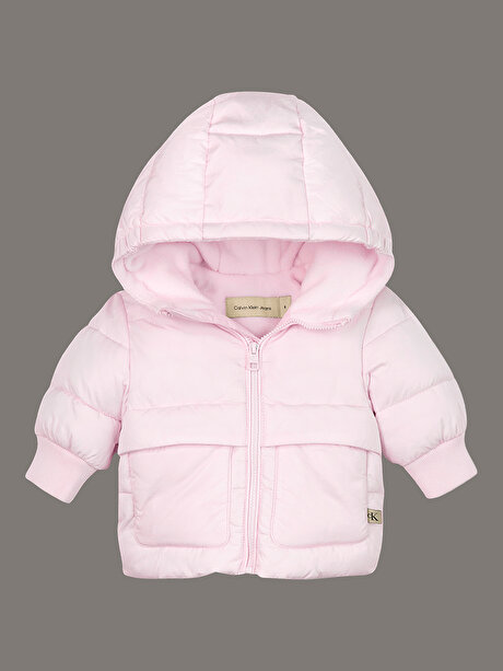 Bebek Padded Naylon Puffer Mont