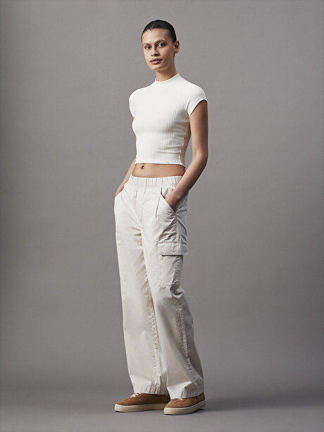 Kadın Cotton Cargo Pantolon