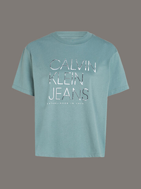 Kadın Embroidered Instıtut T-shirt