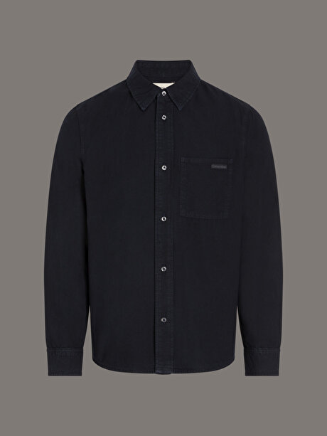 Erkek Regular Chambray Gömlek