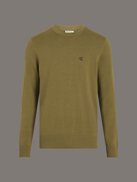 Erkek Modern Crew Neck Kazak