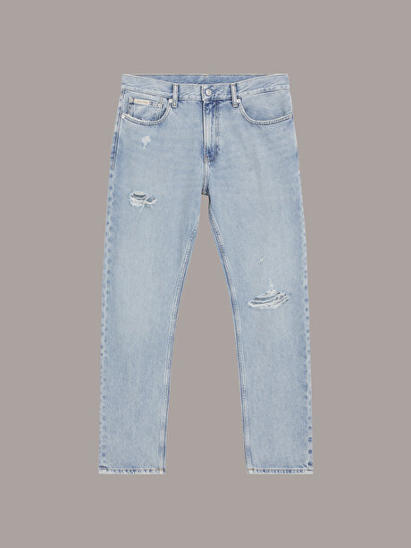 Erkek Slim Straight Jean Pantolon