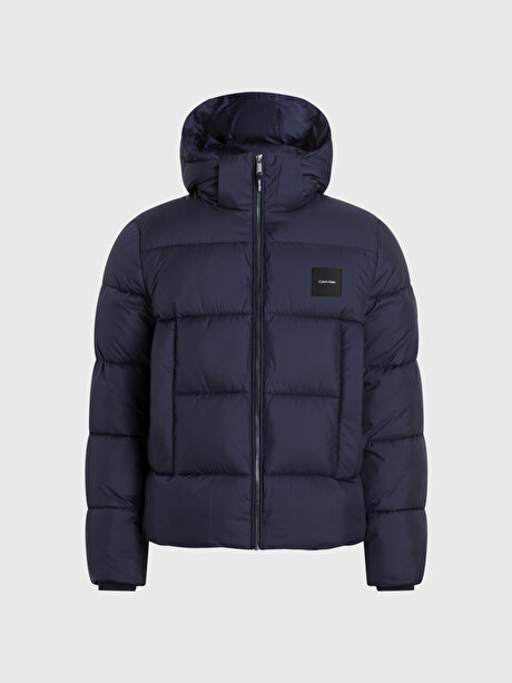 Erkek Hooded Quilt Puffer Ceket