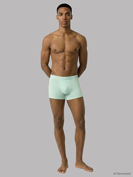 Erkek 3'lü Paket Relaxed Fit Trunk Boxer