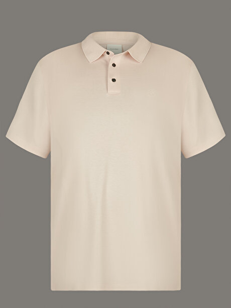 Erkek Supima Chest Polo T-shirt