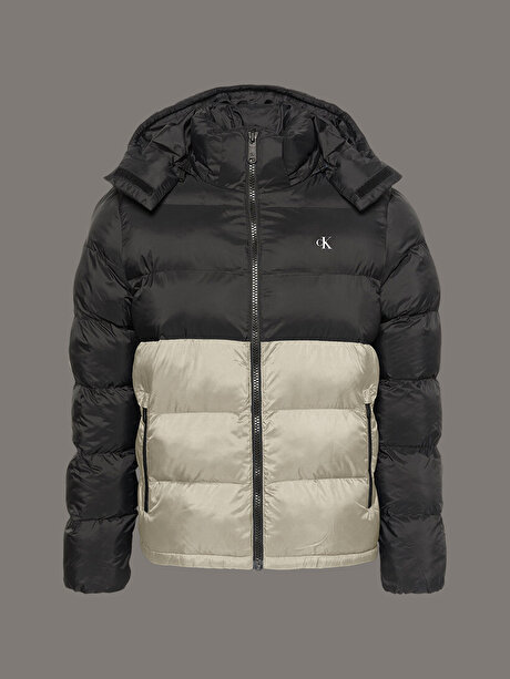 Erkek Naylon Color Puffer Mont