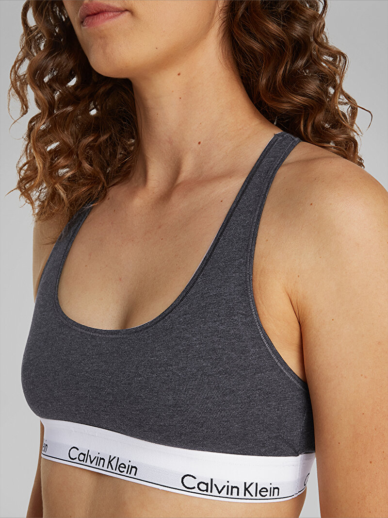 Calvin Klein Gri Renkli Kadın Unlined Bralet