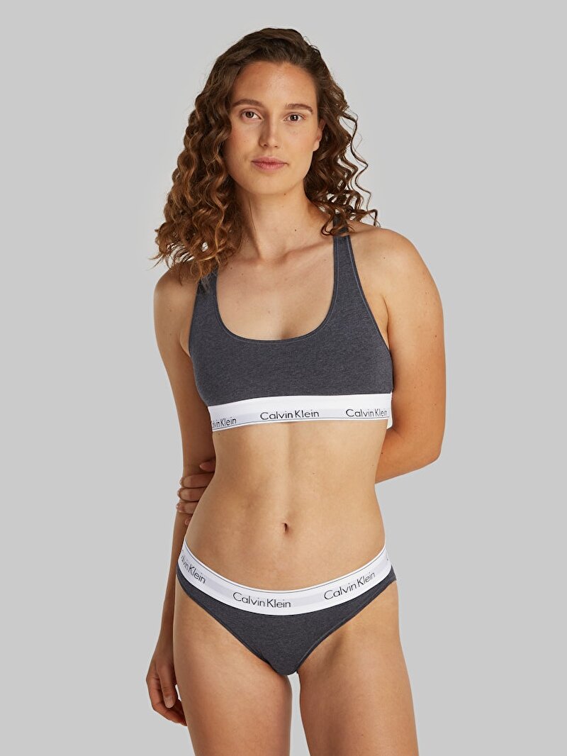 Calvin Klein Gri Renkli Kadın Unlined Bralet