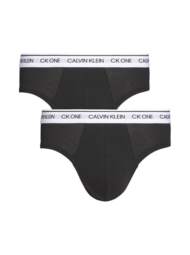 Calvin Klein Siyah Renkli Erkek Slip Külot - İkili Paket - Ck One