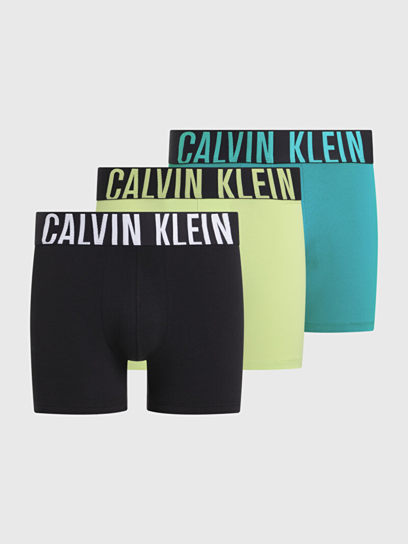 Calvin Klein Çok renkli Renkli Erkek 3'Lü Boxer Brief