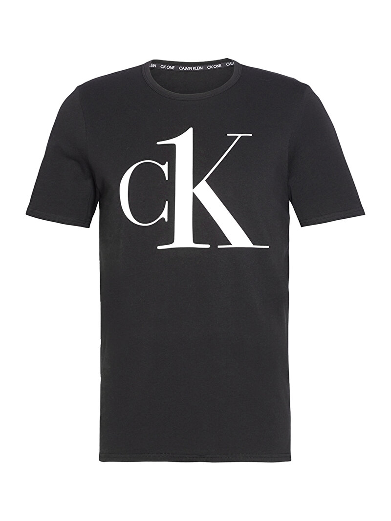 Erkek Crew Neck Ck Logo T-Shirt