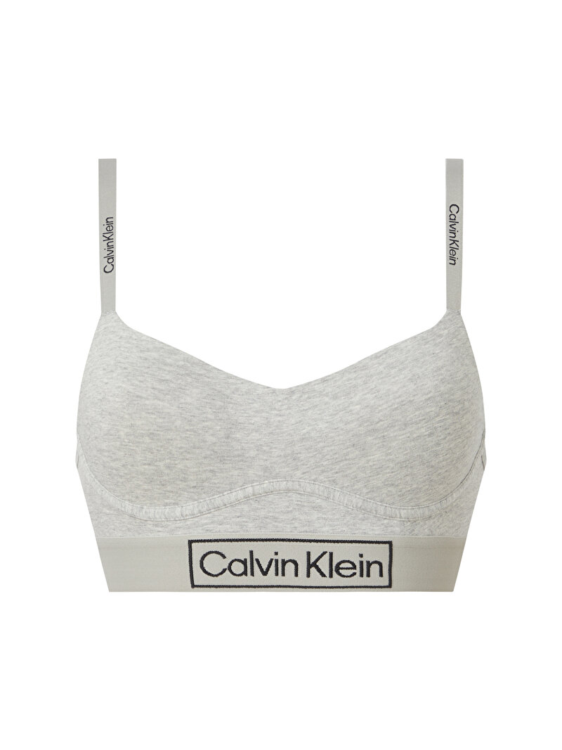 Calvin Klein Gri Renkli Kadın Bralet - Reimagine Heritage