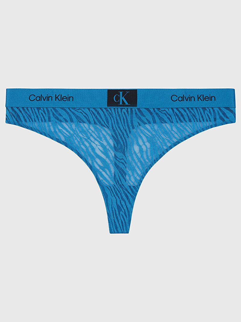 Calvin Klein Mavi Renkli Kadın Modern Tanga