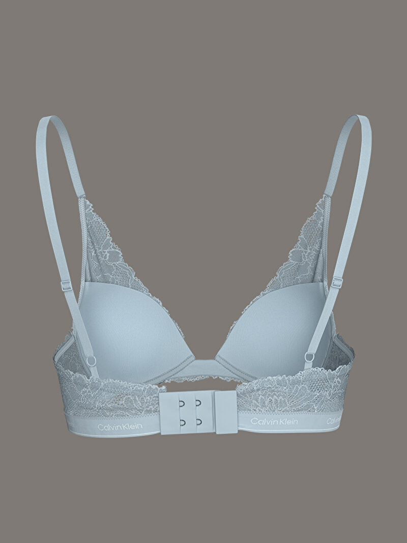 Calvin Klein Mavi Renkli Kadın Lightly Lined Plunge Sütyen
